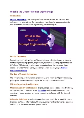 Prompt Engineering Training Institute | Prompt Engineering Training