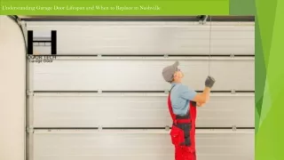 Understanding Garage Door Lifespan and When to Replace in Nashville