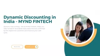 Dynamic Discounting in India - MYND FINTECH