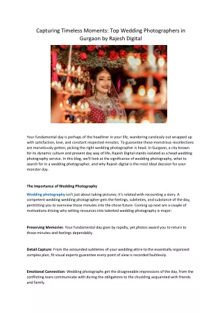 wedding photographers gurgaon