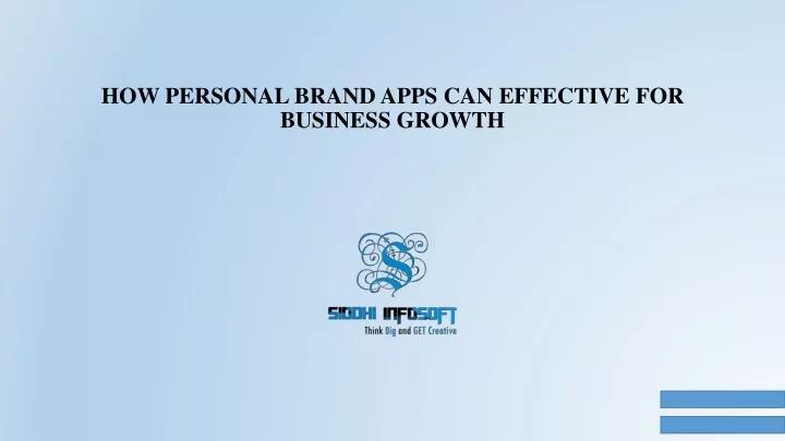 how personal brand apps can effective for business growth