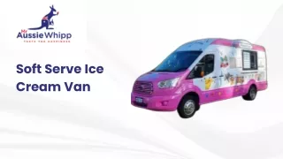 Soft Serve Ice Cream Van