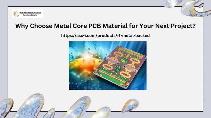 why choose metal core pcb material for your next