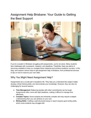 assignment help brisbane your guide to getting
