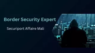 Securiport Affaire Mali - Border Security Expert Border Security Expert