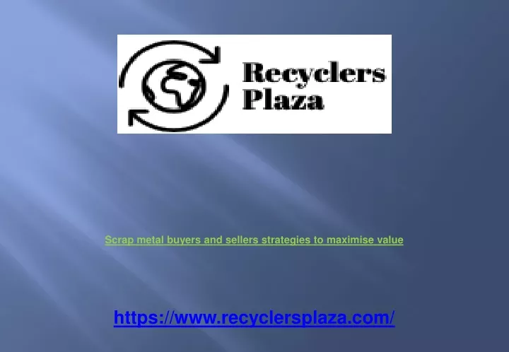 https www recyclersplaza com