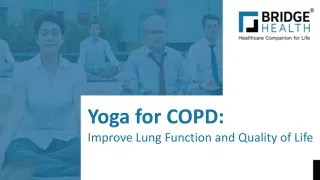 Yoga for copd (Lungs) from Bridge Health Yoga Expert