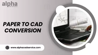 Paper to CAD Conversion
