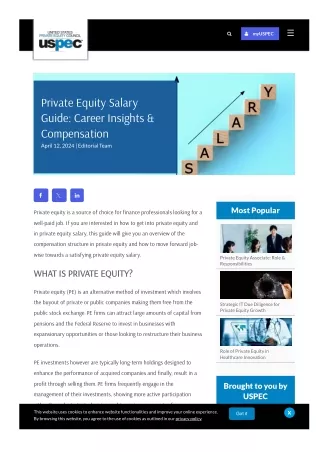 Private Equity Salary Guide Career Insights & Compensation