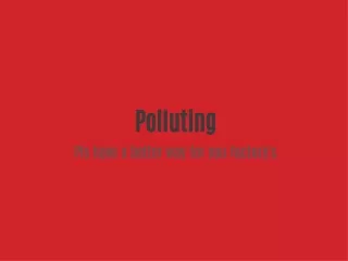 polluting