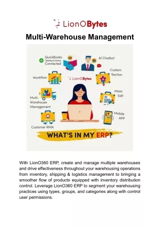 Multi-Warehouse Management