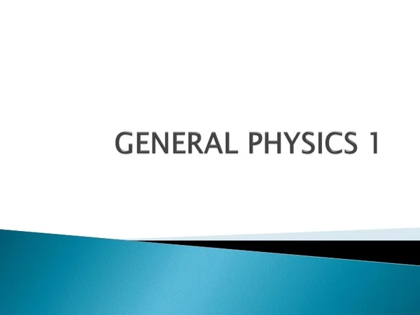 general physics 1