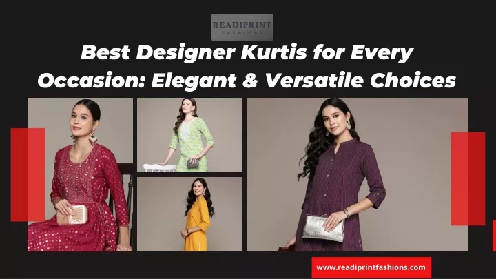 best designer kurtis for every occasion elegant