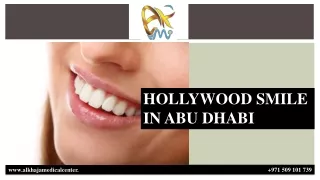 HOLLYWOOD SMILE IN ABU DHABI
