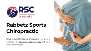 Accelerated Sports Therapy: Enhancing Recovery and Performance at Rabbetz Sports