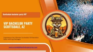 Scottsdale Bachelor Party VIP