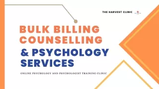 Bulk Billing Counselling & Psychology Services