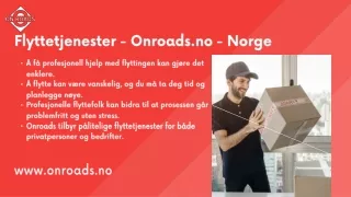 flyttetjenester onroads no norge