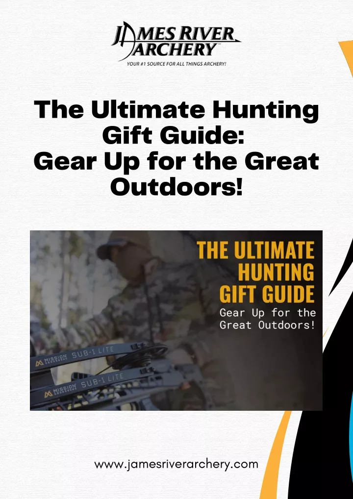 the ultimate hunting gift guide gear