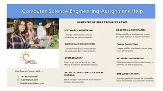 computer science topics we cover