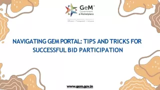 navigating gem portal tips and tricks for successful bid participation