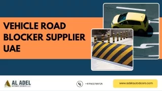 Vehicle Road Blocker Supplier Uae pdf