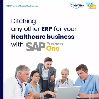 Ditching any other ERP for your Healthcare business