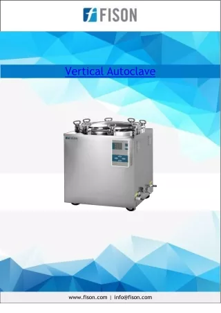 Vertical-Autoclave 35 L