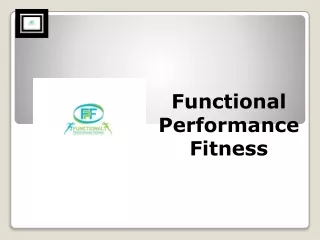functional performance fitness