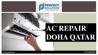 AC REPAIR DOHA  QATAR