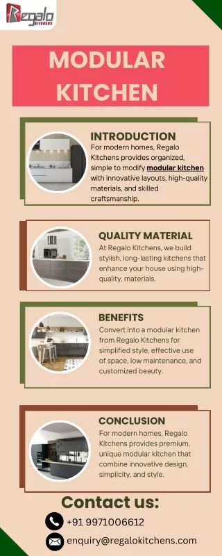 modular kitchen