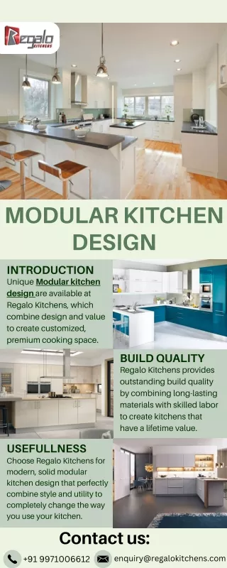 modular kitchen design