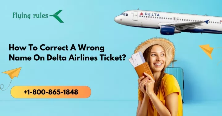 how to correct a wrong name on delta airlines