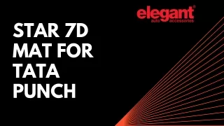 Star 7D Mat For Tata Punch