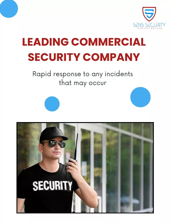 leading commercial security company