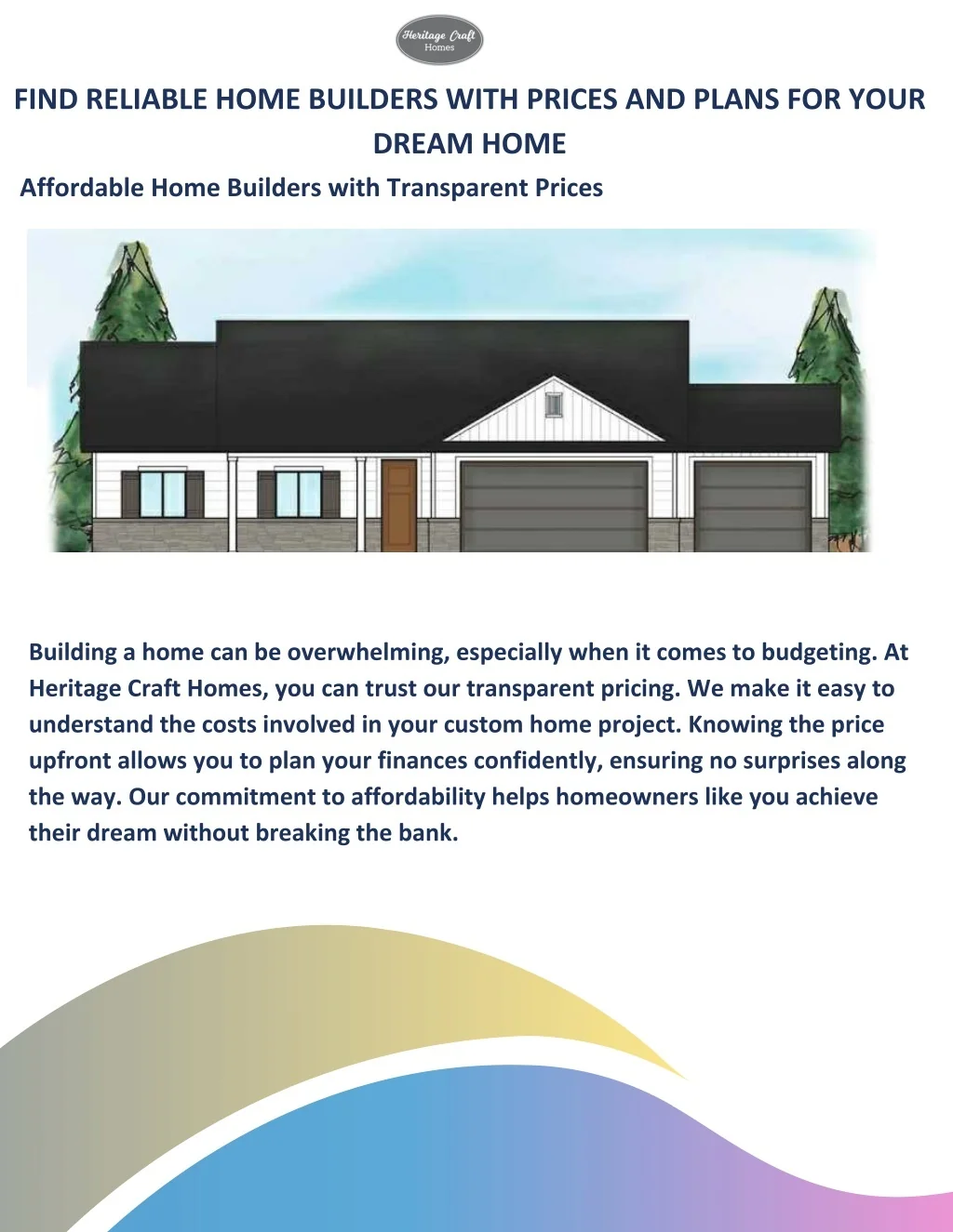 PPT - Find Reliable Home Builders with Prices and Plans for Your Dream ...