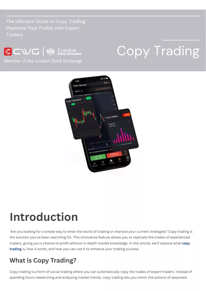 the ultimate guide to copy trading maximize your