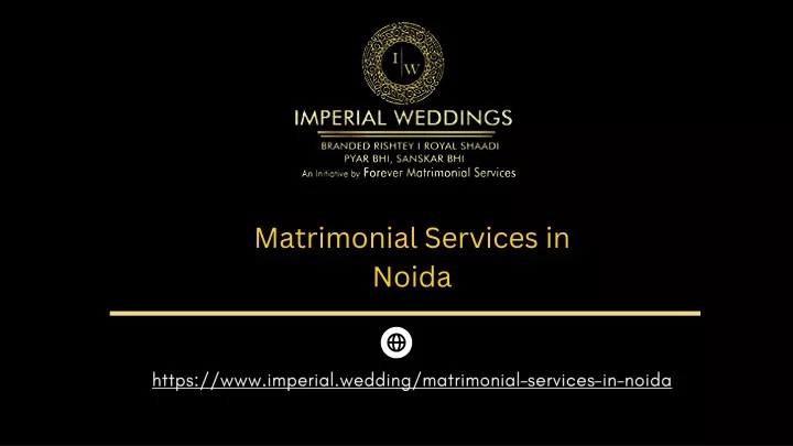 matrimonial services in noida