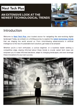 Unlock Valuable Technology Insights with Next Tech Plus' Expert Analysis