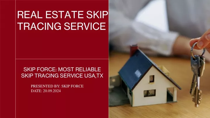 real estate skip tracing service