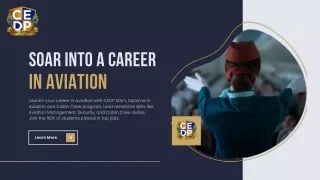 Soar into a Career in Aviation
