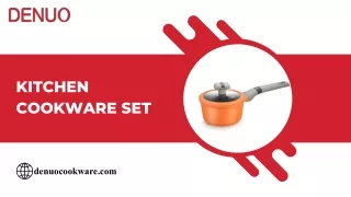 kitchen cookware set
