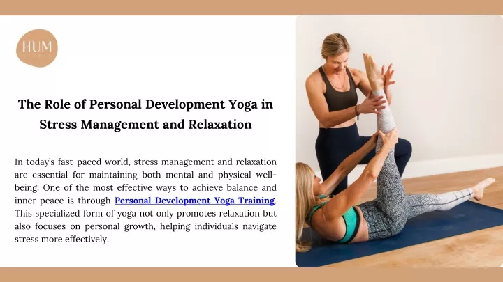 the role of personal development yoga in stress