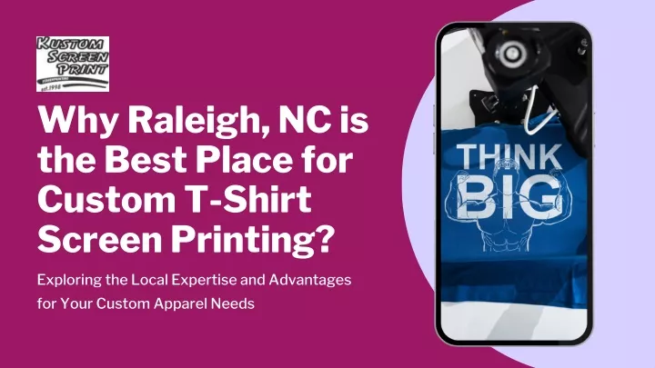 why raleigh nc is the best place for custom