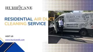 RESIDENTIAL AIR DUCT CLEANING SERVICE