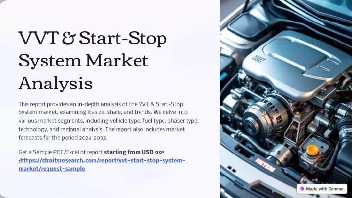 vvt start stop system market analysis