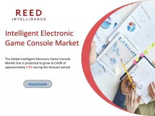 Intelligent Electronic Game Console Market