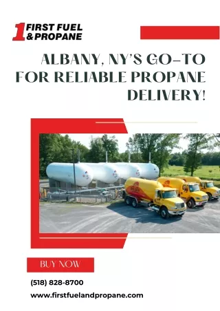 Trusted Propane Delivery in Albany, NY | First Fuel & Propane