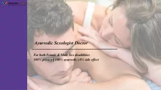 Ayurvedic Sexologist Doctor