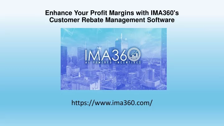 enhance your profit margins with ima360 s customer rebate management software